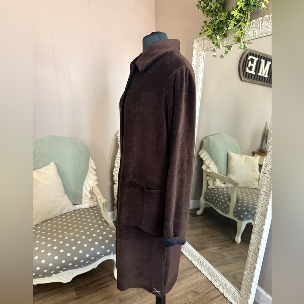 Pendleton • Wool Coat Brown Button Front Japan Li… - image 14